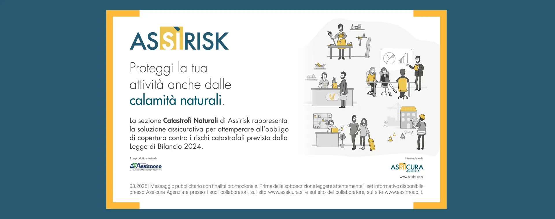 AsSìRisk Catastrofi Naturali: assicura la tua impresa anche per i