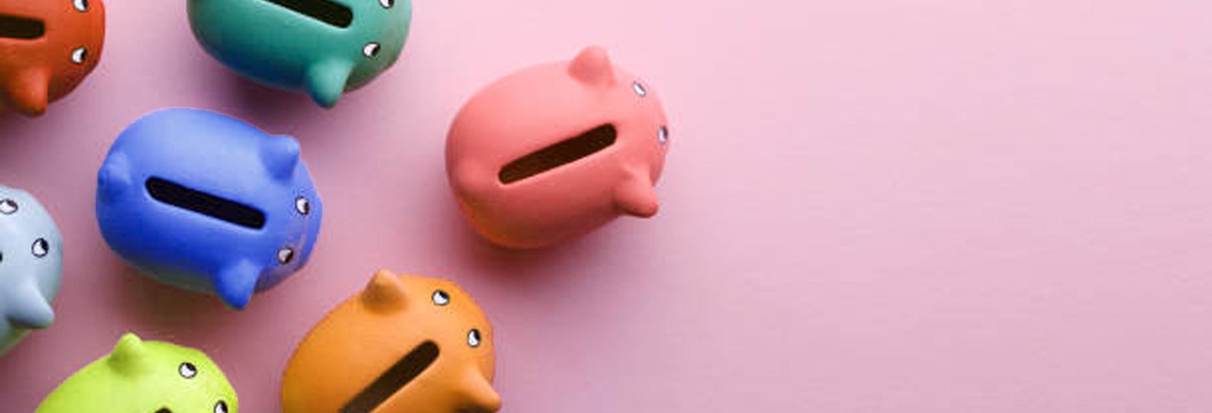 Colorful Piggy Banks Picture Id1169479391 