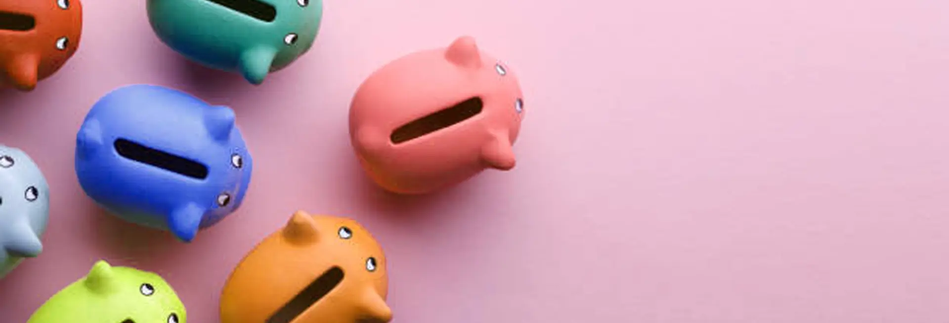 Colorful Piggy Banks Picture Id1169479391