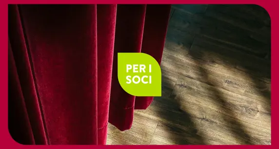 CORTINABANCA invita i soci a teatro! 