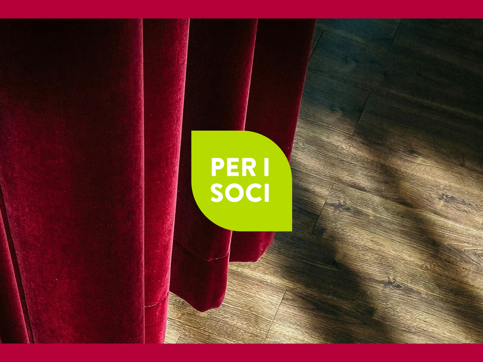 CORTINABANCA invita i Soci a Teatro! 