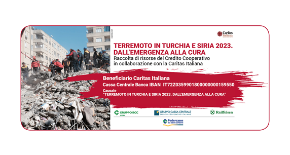 CORTINABANCA raddoppia le donazioni a sostegno della popolazione colpita dal sisma 